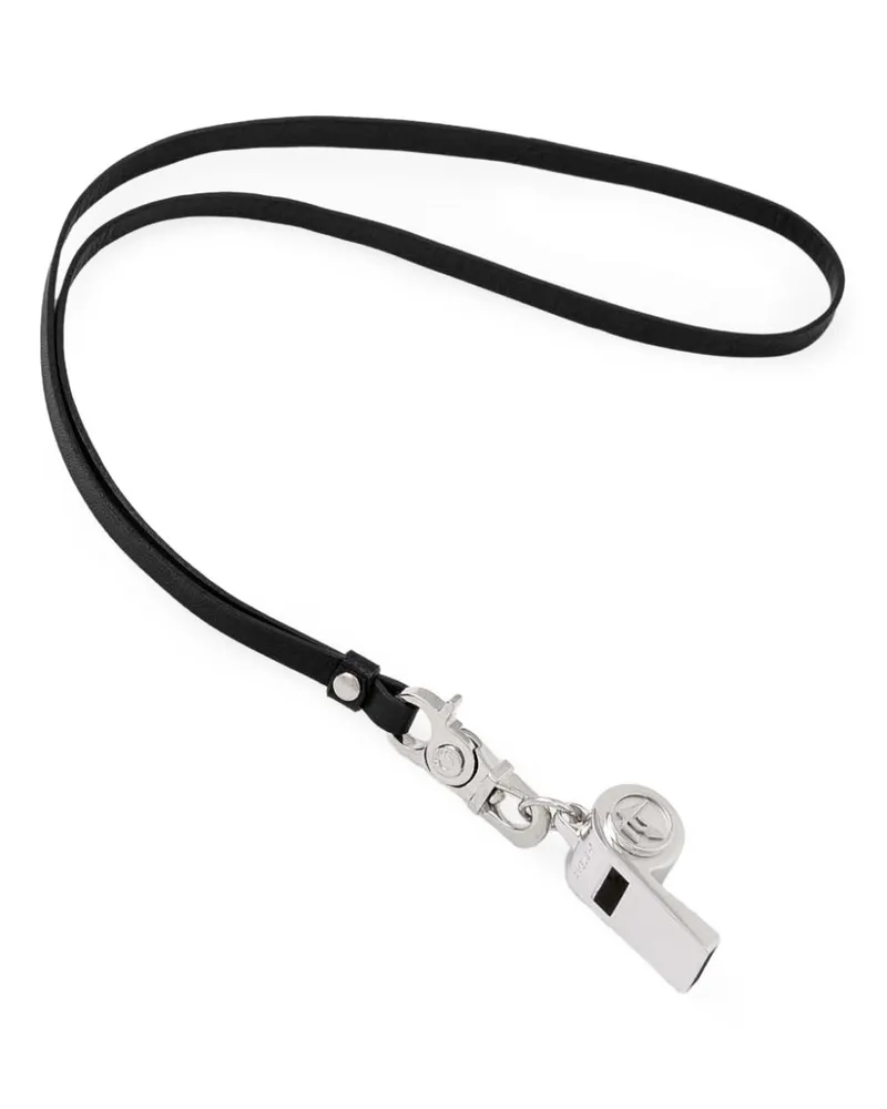 AMBUSH Halskette mit Trillerpfeife - Silber Silber