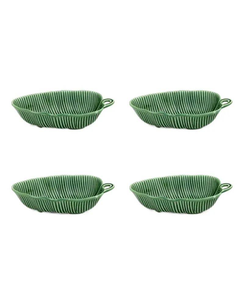 Bordallo Pinheiro Folhas bowl (set of four) - Grün Grün