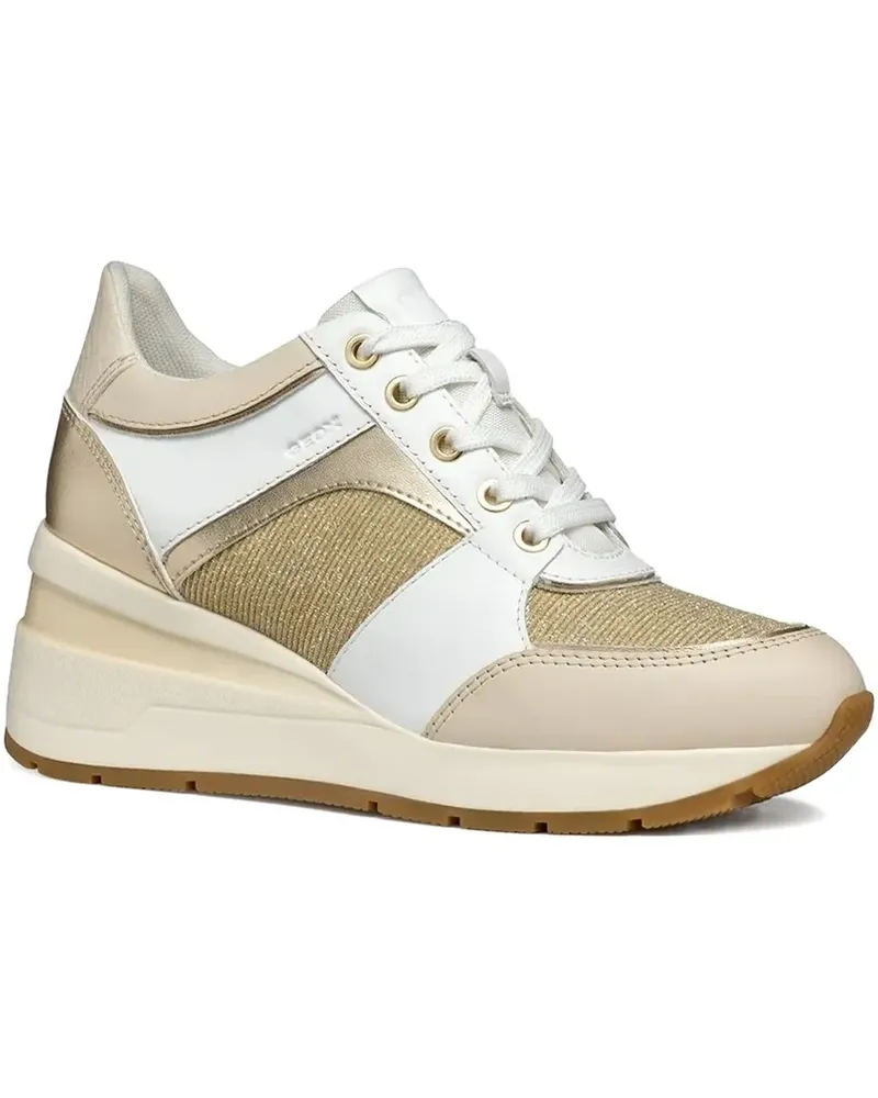 Geox Glitter-Sneakers - Nude Nude