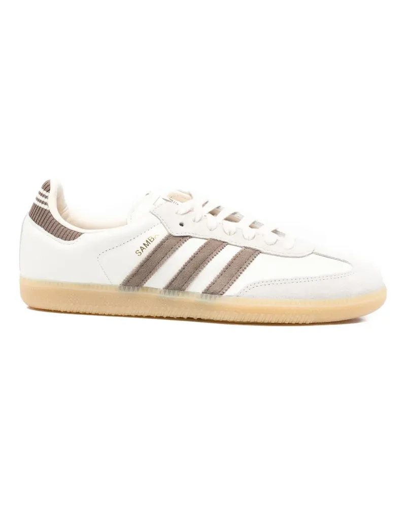 adidas OG Samba striped sneakers - Nude Nude
