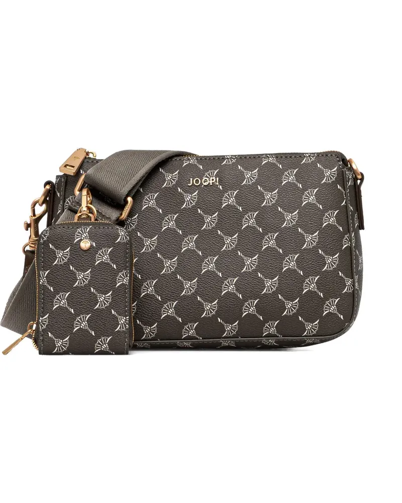 JOOP! patterned cross-body bag - Grau Grau