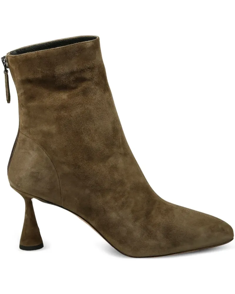 Aquazzura Stiefel aus Wildleder - Grün Grün