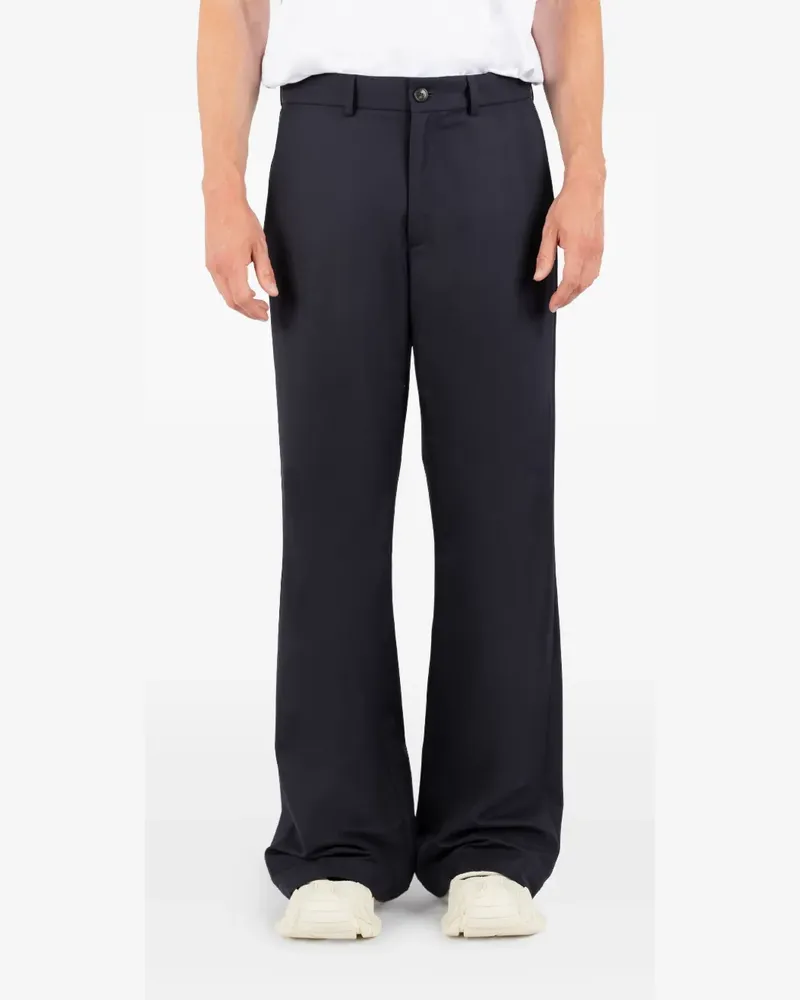 Société Anonyme Elegant Mark Hose mit weitem Bein - Blau Blau