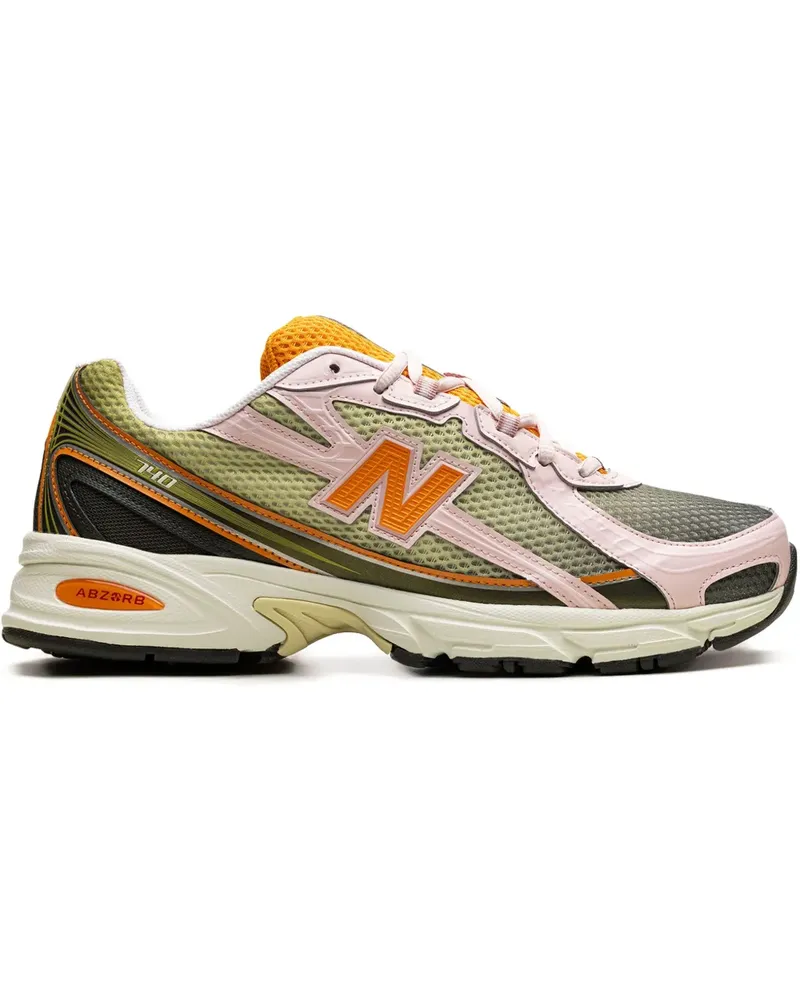 New Balance 740 "Concepts Saignée - Icy Pink/Forest Night/Flame Orange/Sylvan Green" Sneakers - Rosa Rosa
