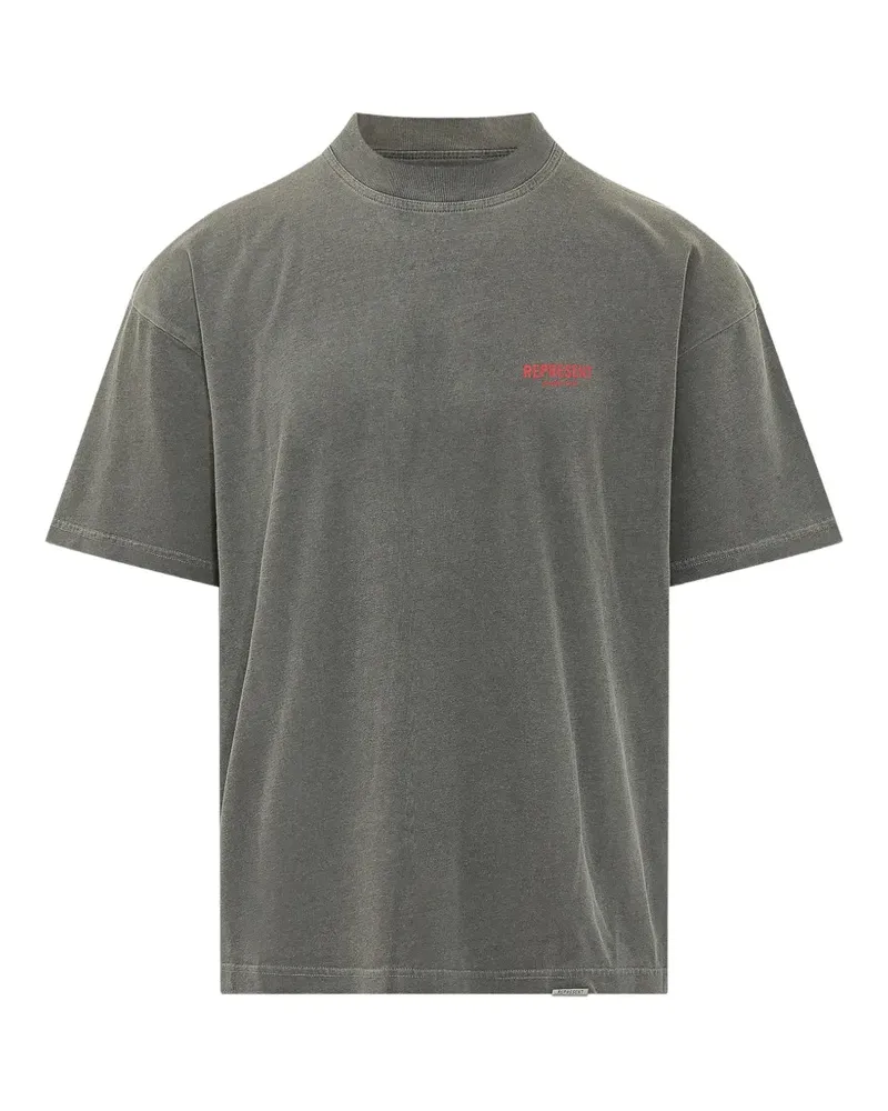 REPRESENT Owners Club logo-print T-shirt - Grau Grau