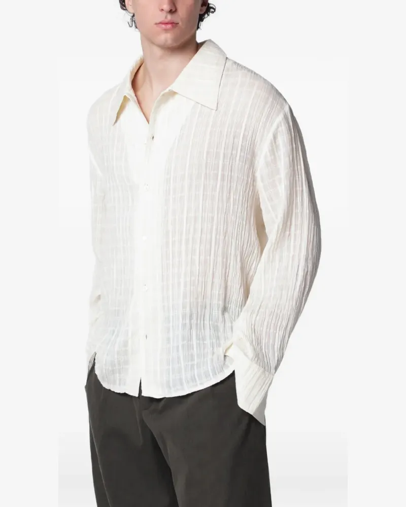 Séfr Hemd mit Karomuster - Nude Nude