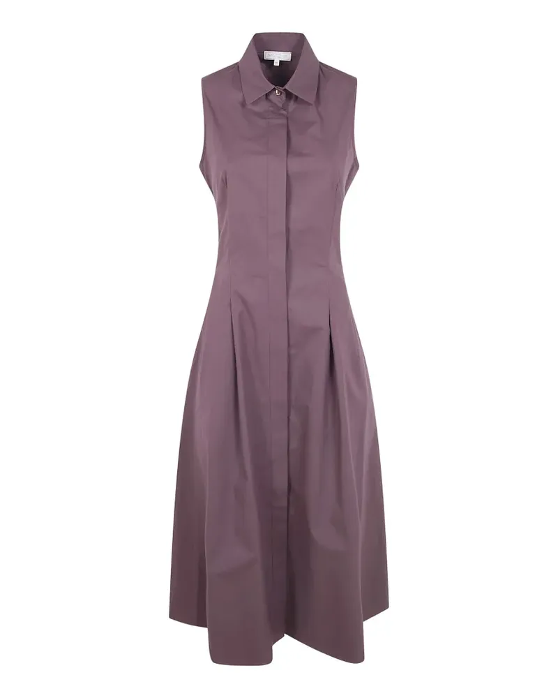 Antonelli Firenze belted sleeveless midi dress - Braun Braun