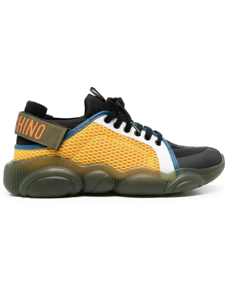 Moschino Sneakers in Colour-Block-Optik - Grün Grün