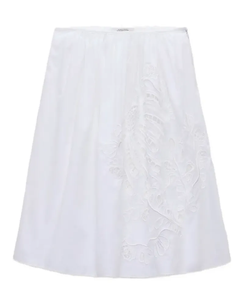 Dorothee Schumacher Embroidered Beauty skirt - Weiß Weiß