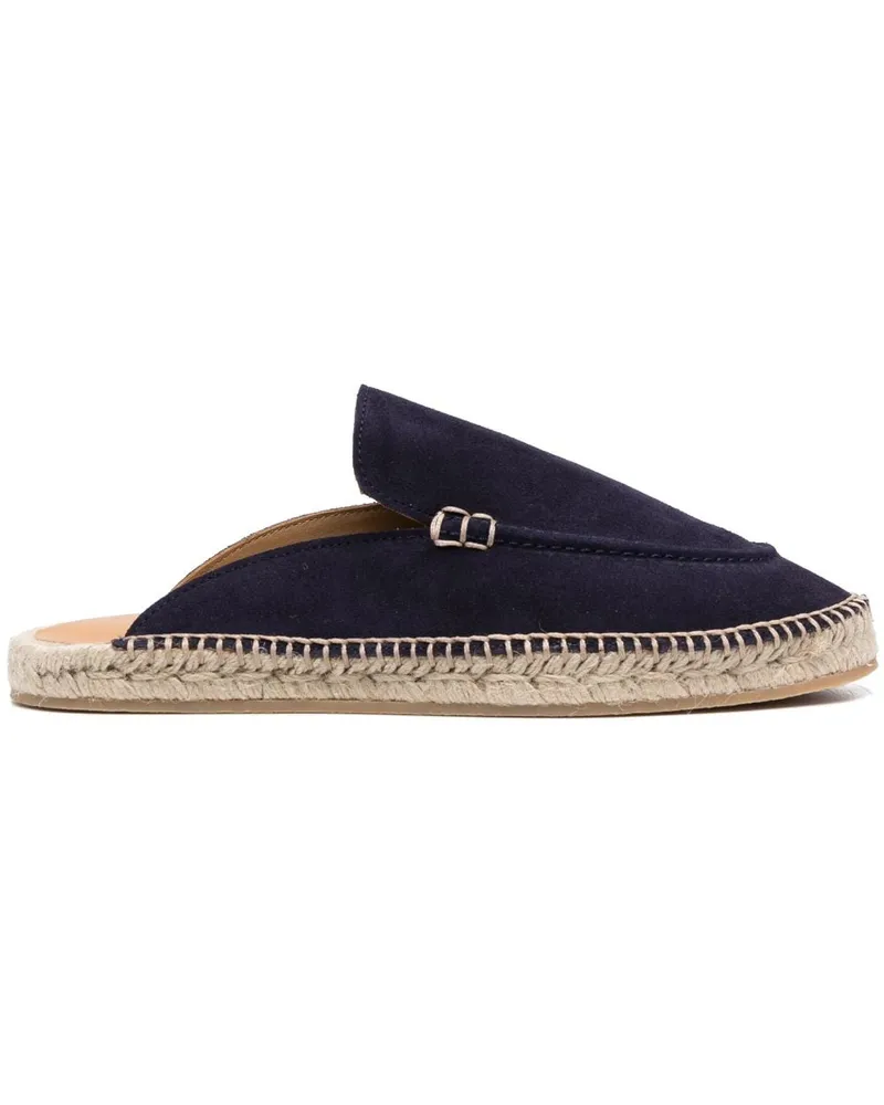 Scarosso Espadrilles aus Wildleder - Blau Blau