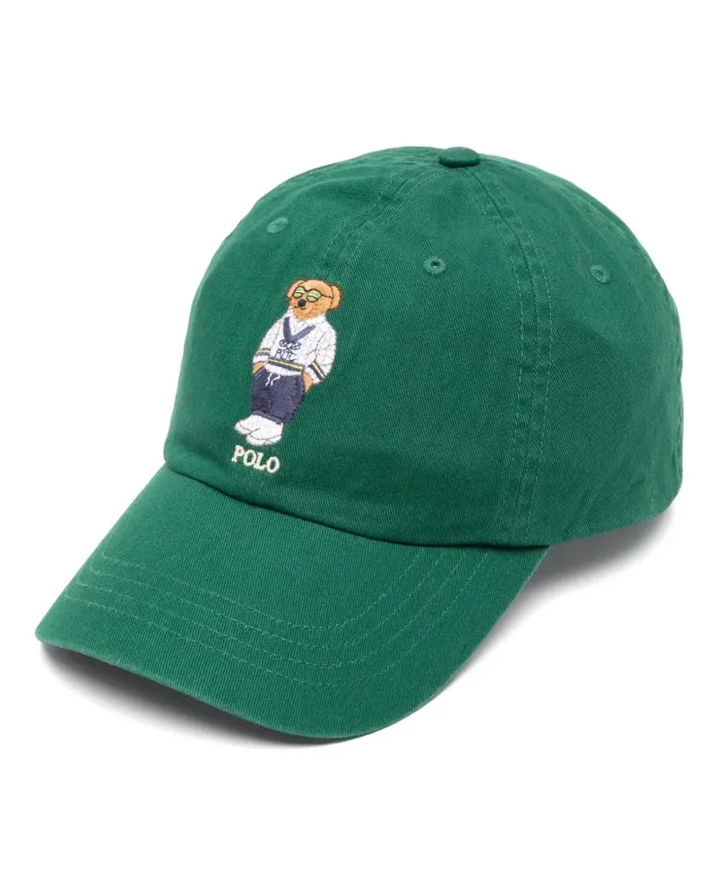 Ralph Lauren Baseballkappe mit Polo Bear - Grün Grün