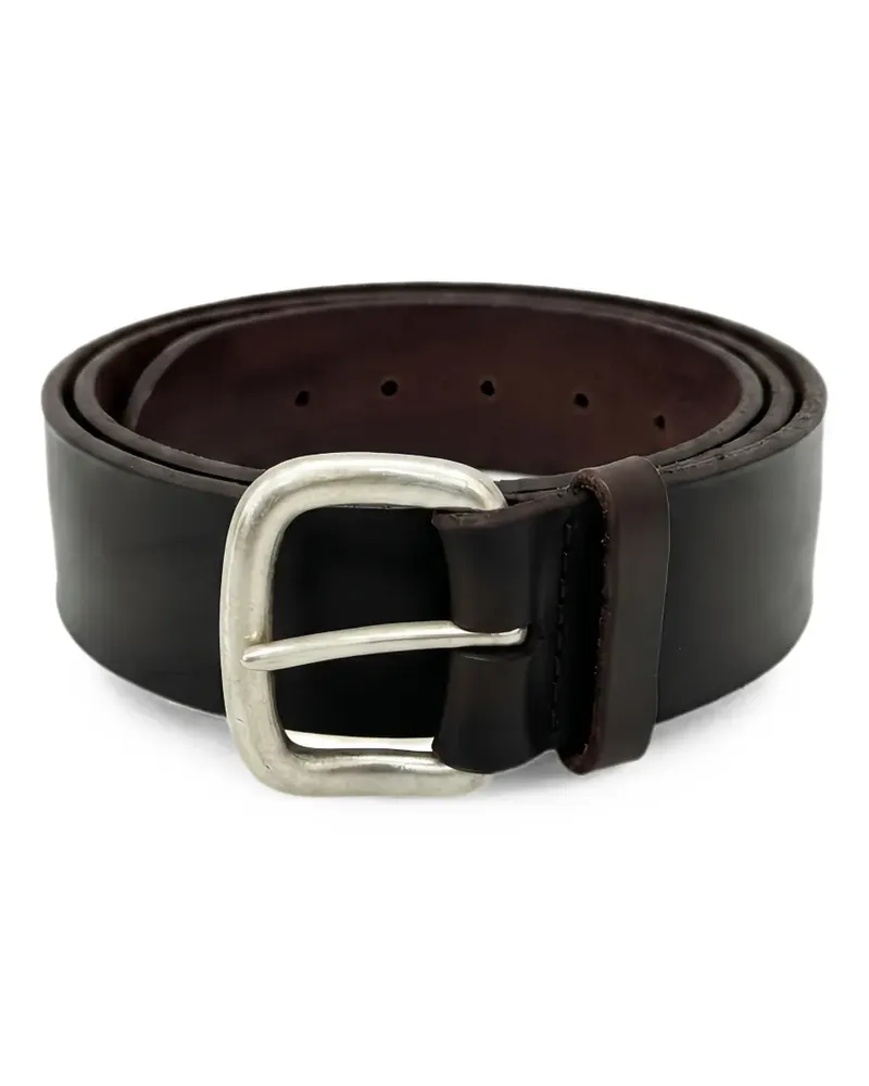 Orciani Bull Soft leather belt - Braun Braun