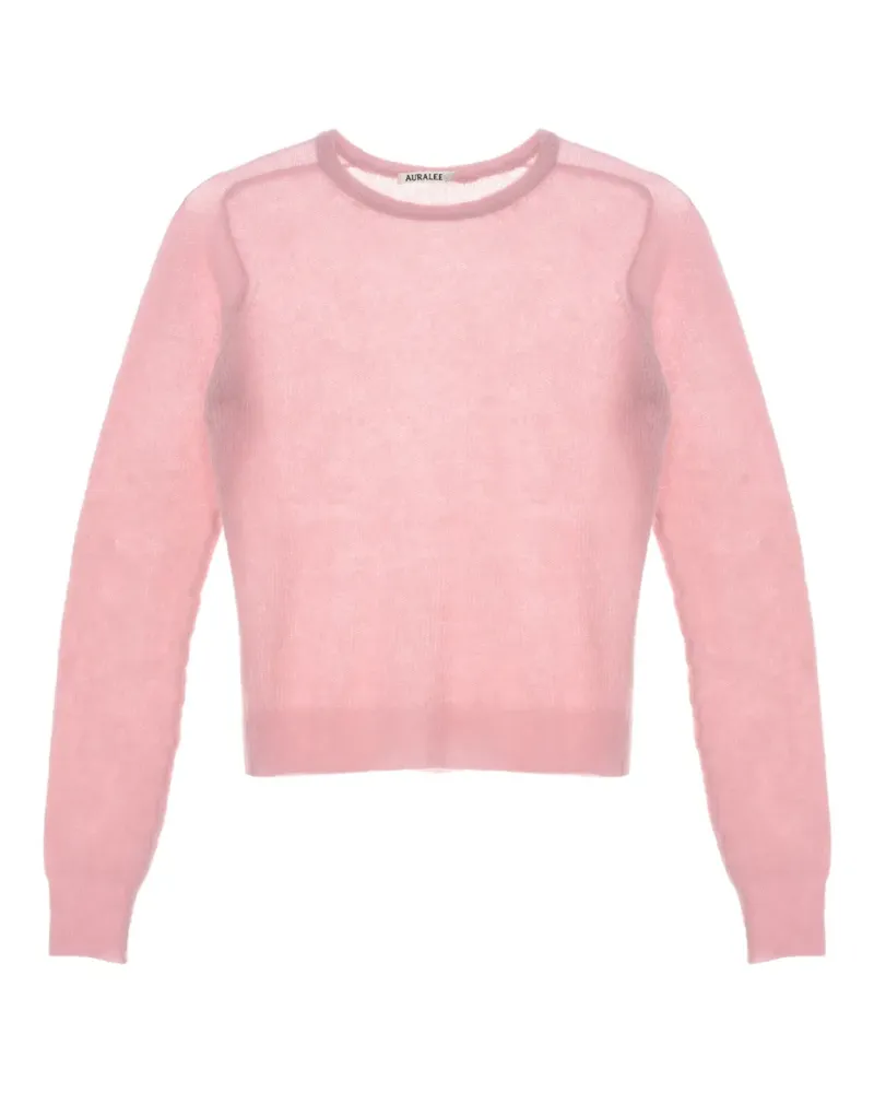 AURALEE Gestrickter Pullover - Rosa Rosa