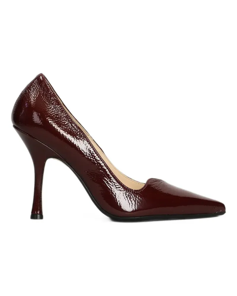Anna F. pointed-toe pumps - Rot Rot