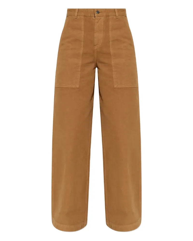 Moncler pocket trousers - Braun Braun