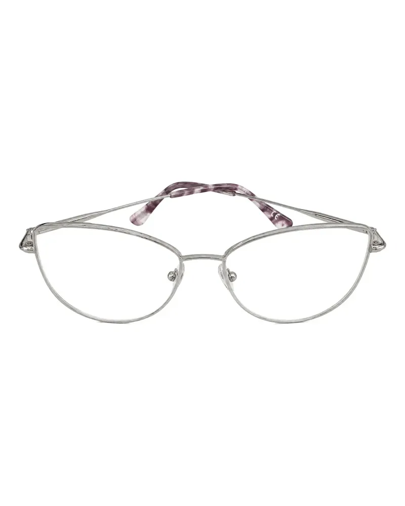 Tom Ford cat-eye-frame glasses - Silber Silber
