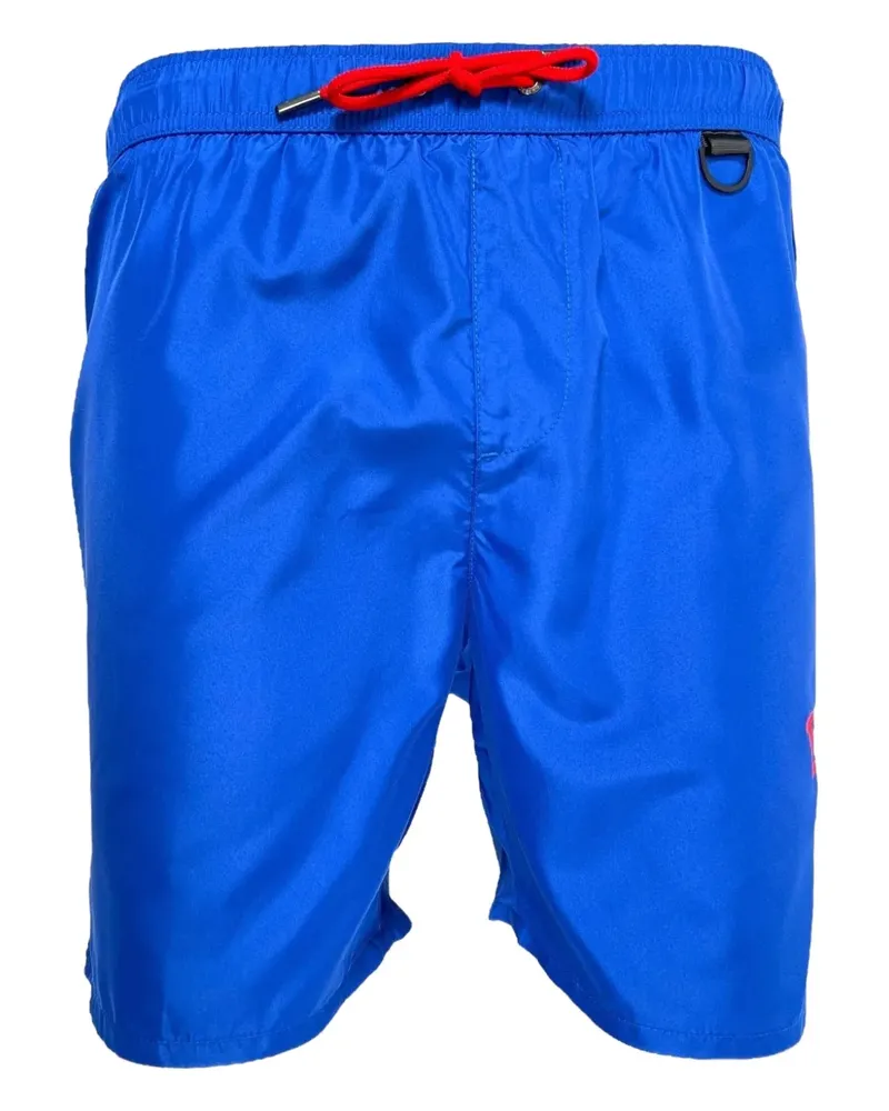 Iceberg Badeshorts mit Logo-Patch - Blau Blau