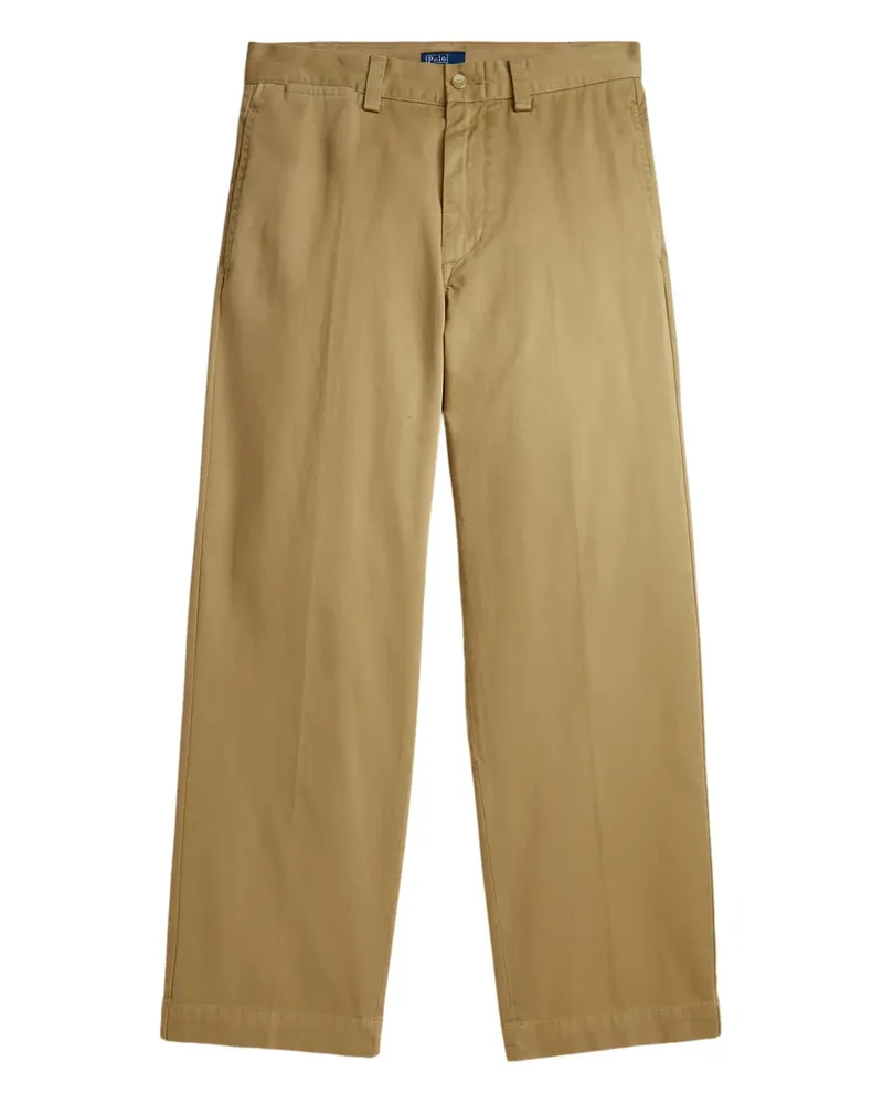 Ralph Lauren Hose mit hohem Bund - Nude Nude