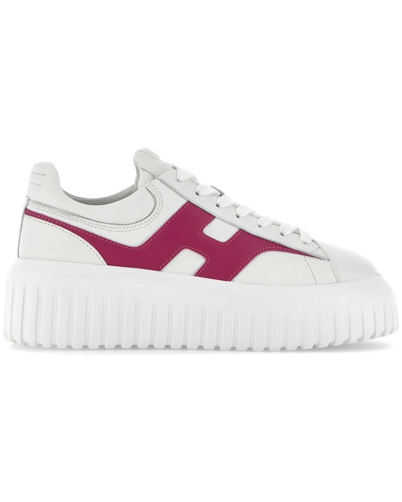 Hogan H-Stripes Sneakers - Weiß Weiß