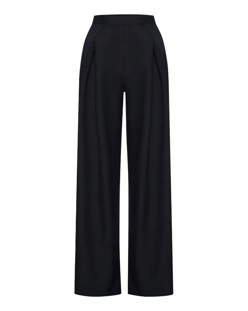 Jean Paul Gaultier Hose mit Bundfalten - Blau Blau