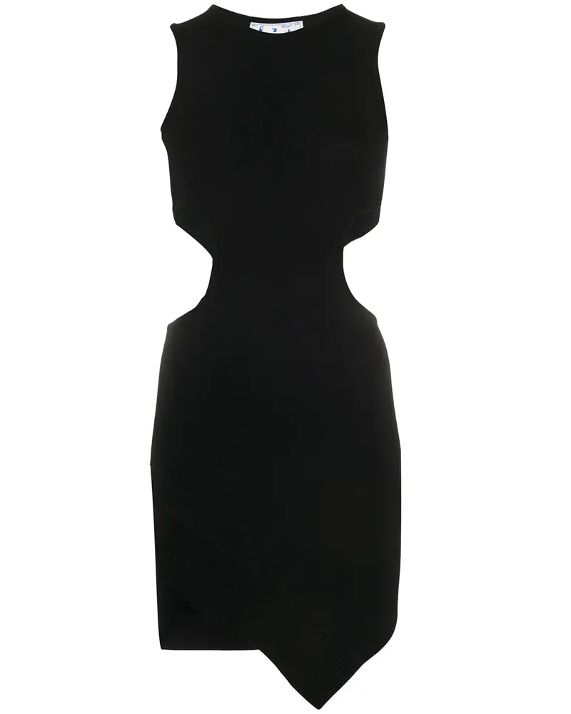 OFF-WHITE Swiss Cheese' Strickkleid - Schwarz Schwarz