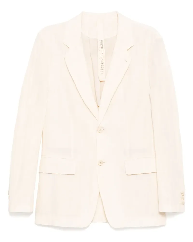 forme d'expression 2B Jacke mit kurzem Schnitt - ECRU Ecru