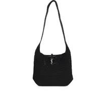 Mittelgroße Le 5 à 7 Schultertasche - Schwarz