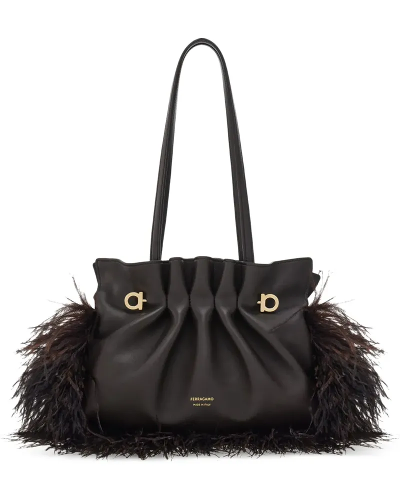 Ferragamo soft bag (S) - Braun Braun