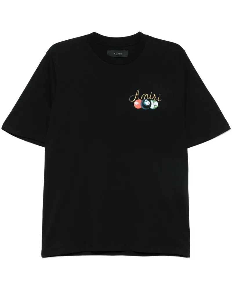 Amiri Pool Cue T-Shirt - Schwarz Schwarz