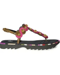 Emilio Pucci Onde Sandalen Rosa