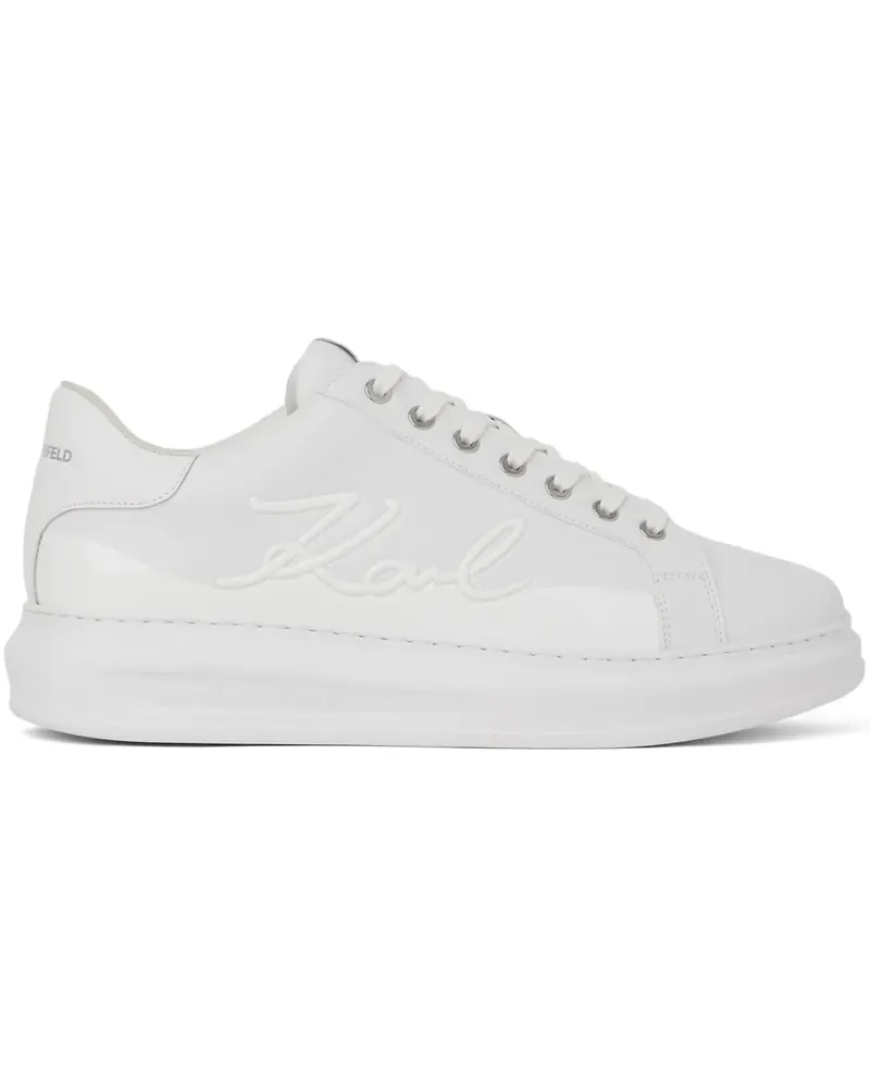 Karl Lagerfeld Kapri Signia Shine Sneakers - Weiß Weiß