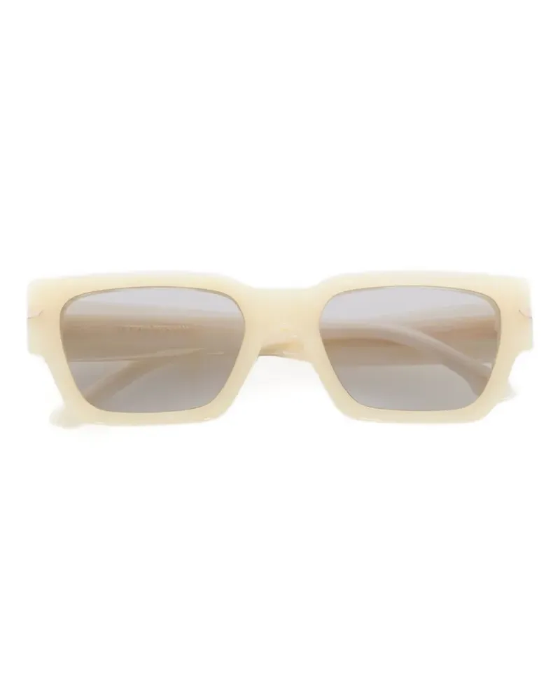 Victoria Beckham rectangle-frame sunglasses - Nude Nude