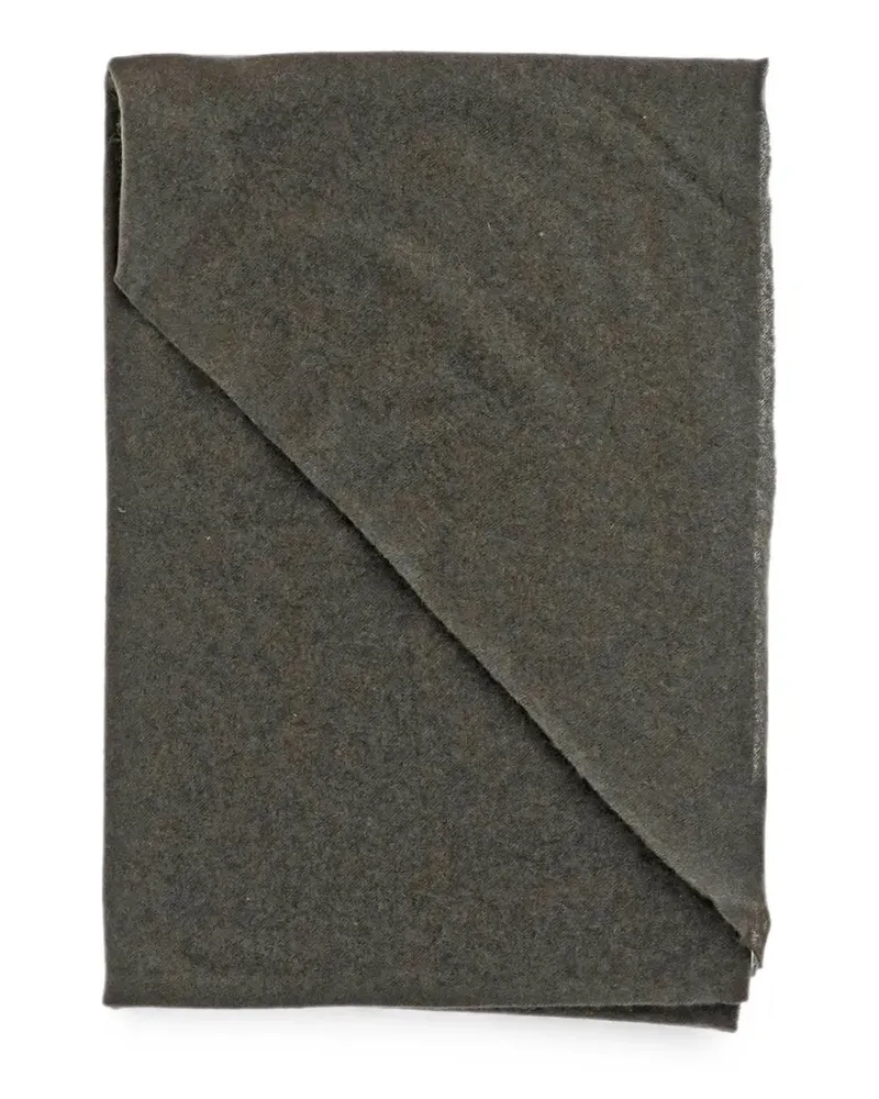 Faliero Sarti triangular cashmere scarf - Grün Grün