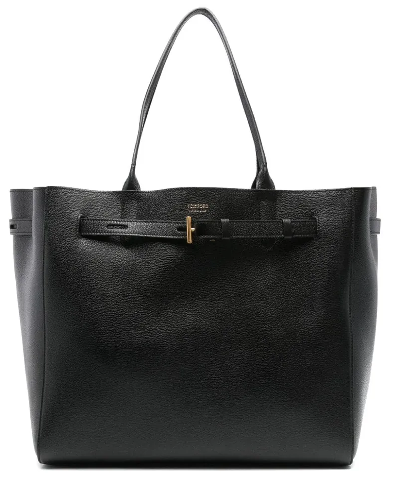 Tom Ford Mini-Tasche aus Leder - Schwarz Schwarz