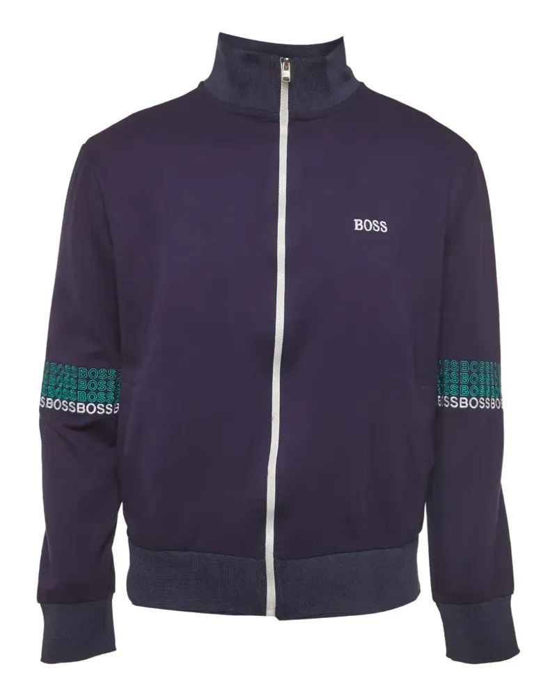 HUGO BOSS Skaz 01 zip-up hoodie - Blau Blau