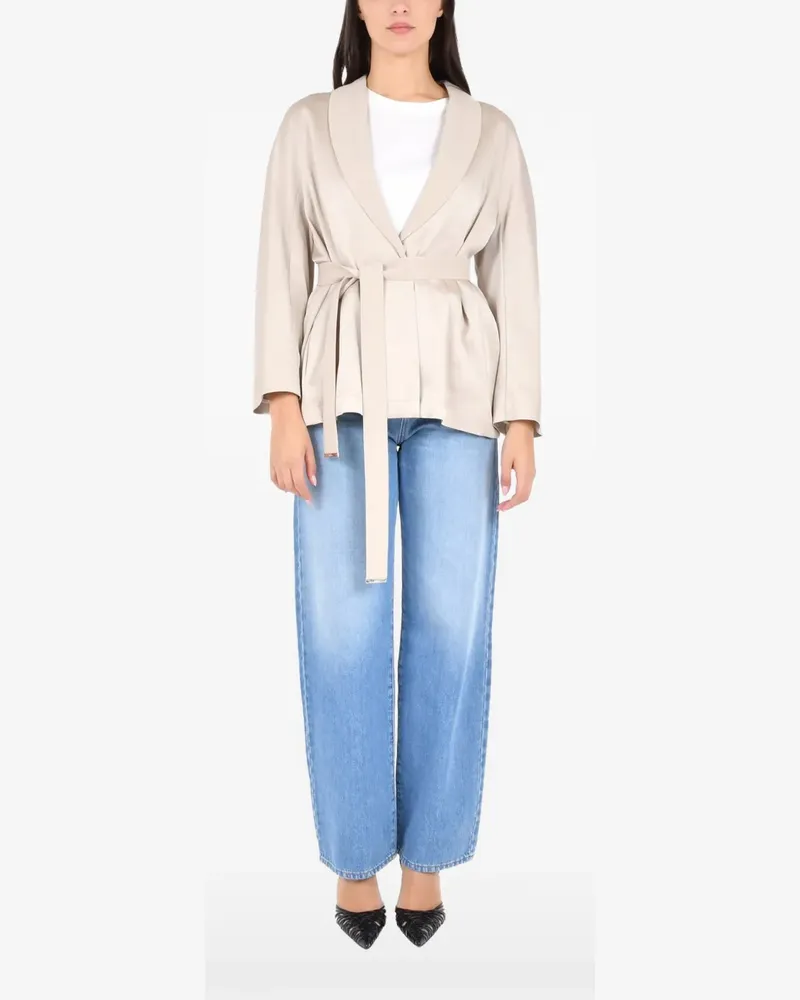 Herno Belted jacket - Nude Nude