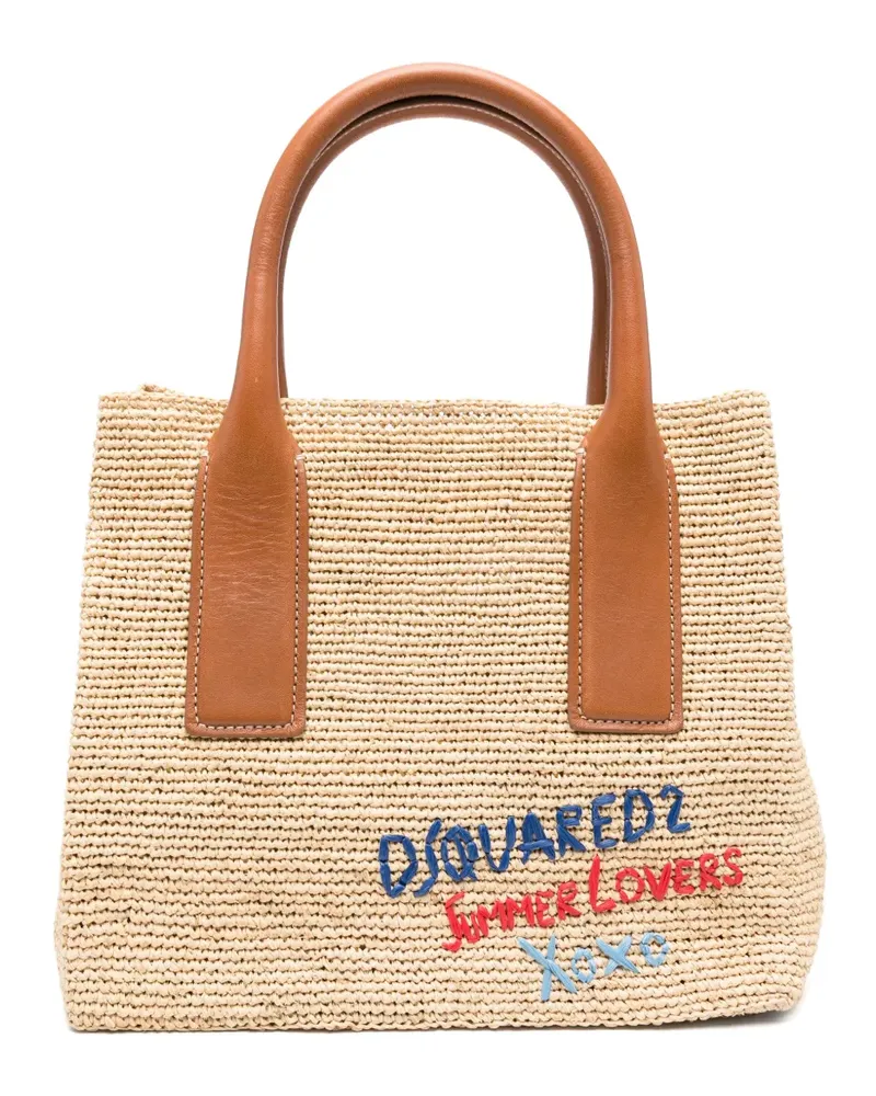 Dsquared2 Summer Love Tote Bag - Nude Nude