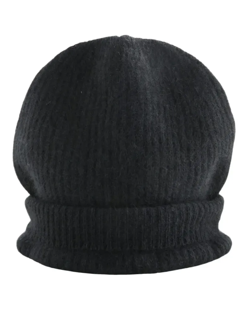 Uma Wang Soft beanie hat - Schwarz Schwarz