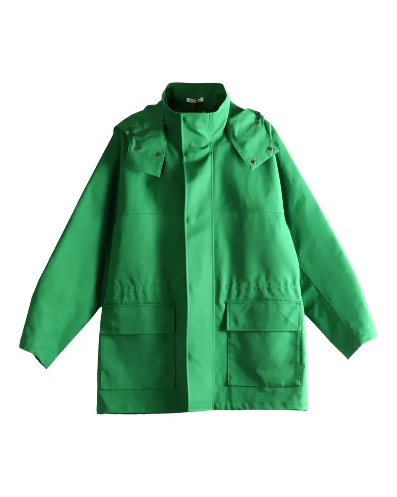 AURALEE hooded pocket jacket - Grün Grün