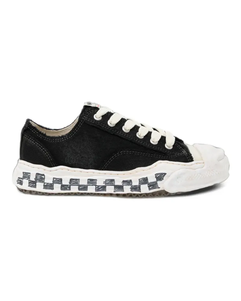 MIHARAYASUHIRO Sneakers mit Schachbrettmuster - Schwarz Schwarz