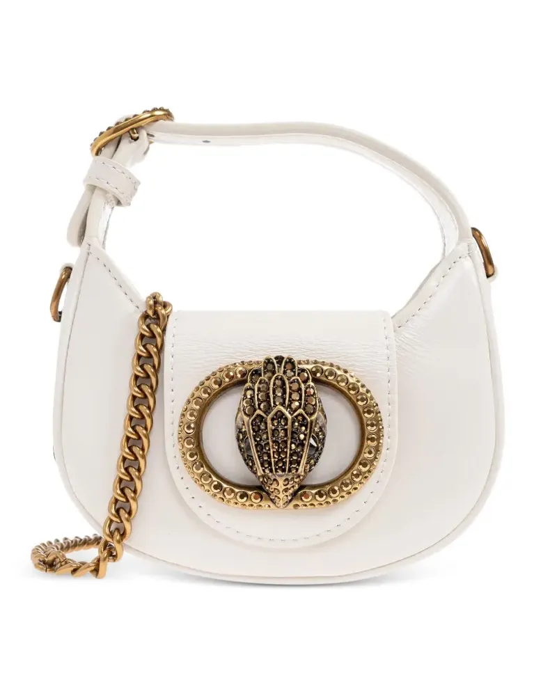 Kurt Geiger Mini Chelsea Tote Bag mit Kristallen - Weiß Weiß