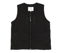 Weste mit Reißverschluss - Schwarz