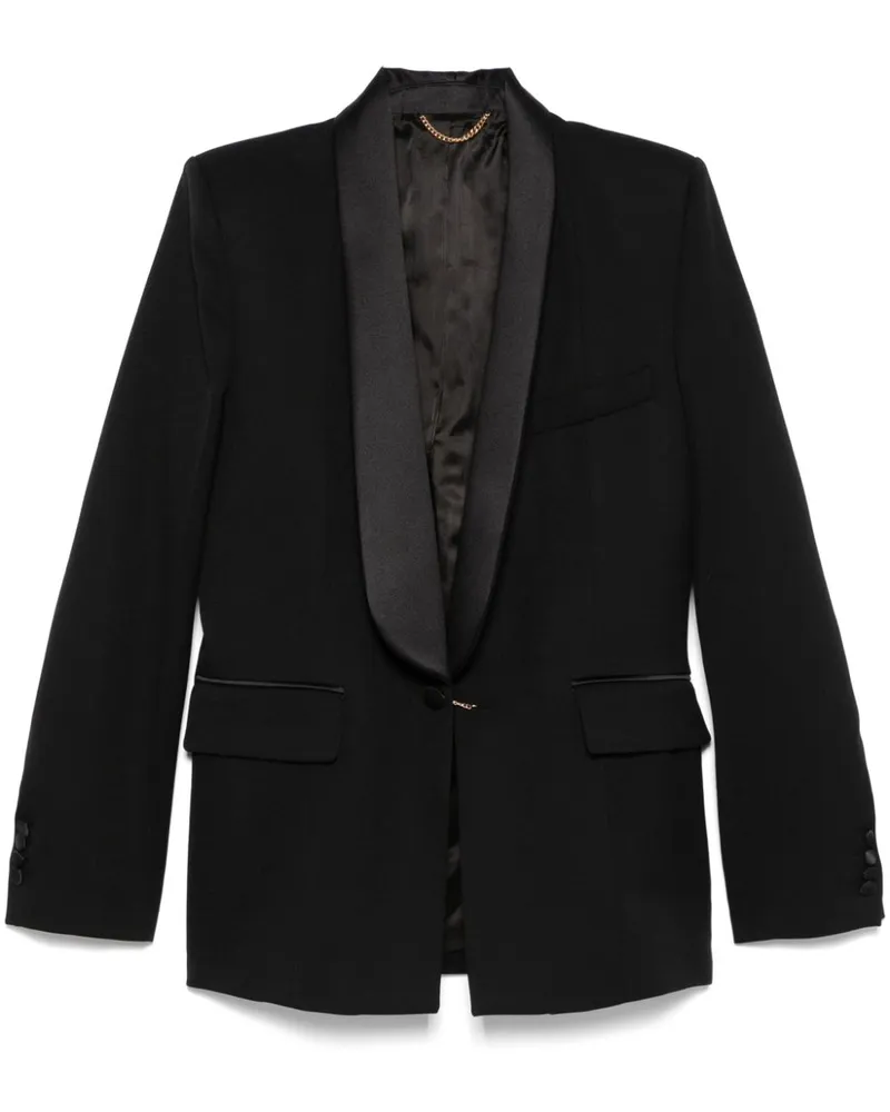 Victoria Beckham Blazer mit Schalkragen - Schwarz Schwarz