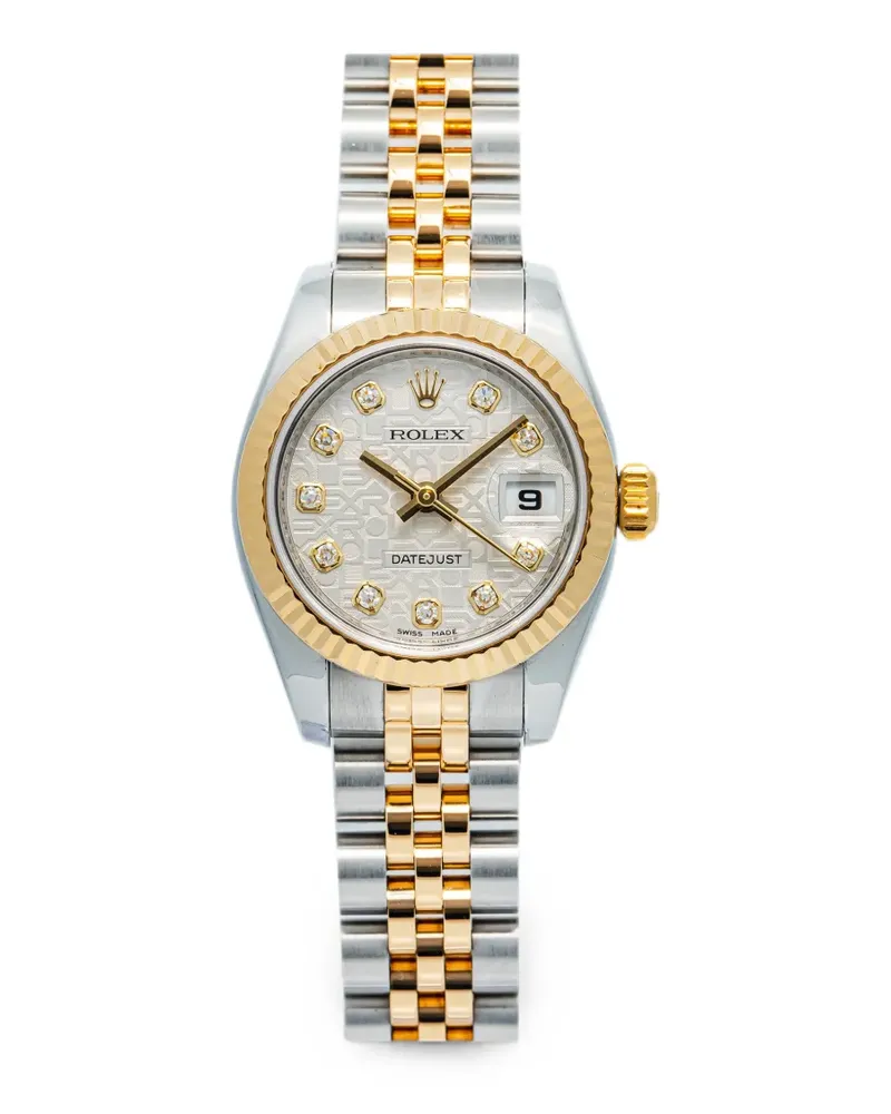 Rolex Datejust Armbanduhr 26mm - Silber Silber