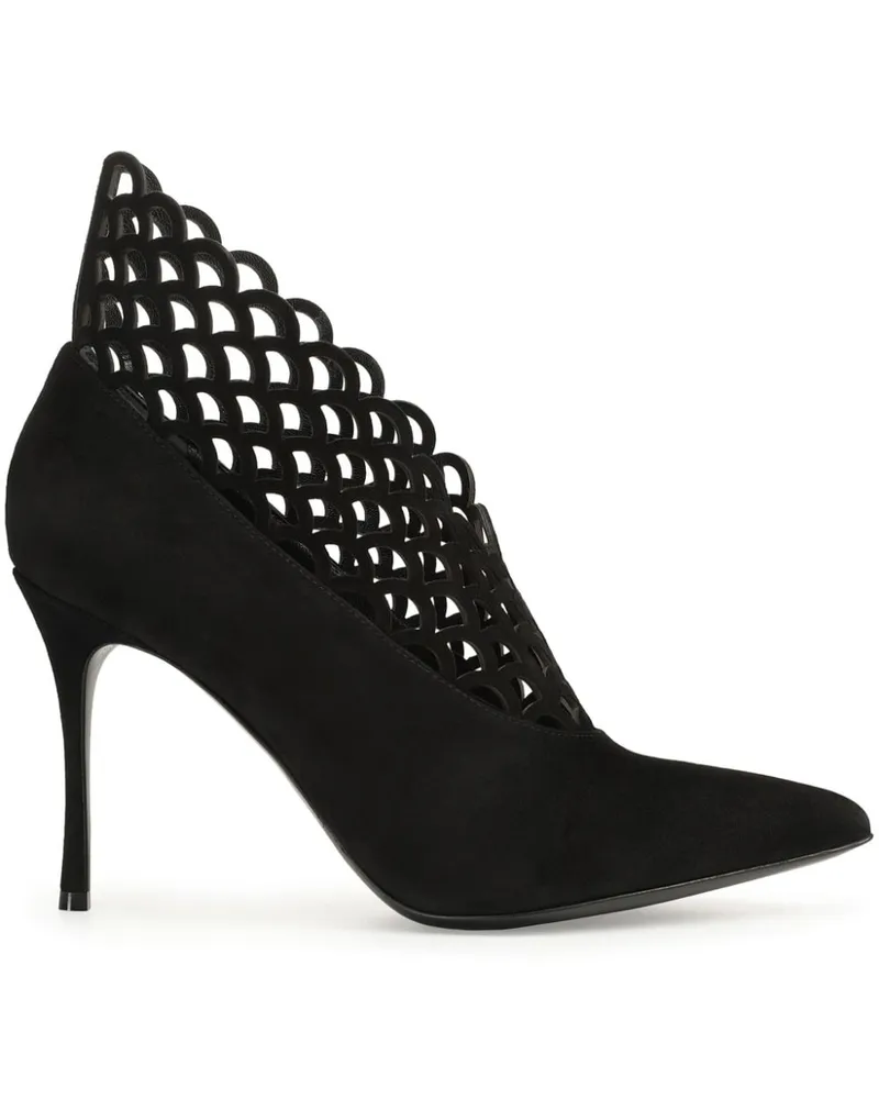 Sergio Rossi Mermaid Pumps 100mm Schwarz