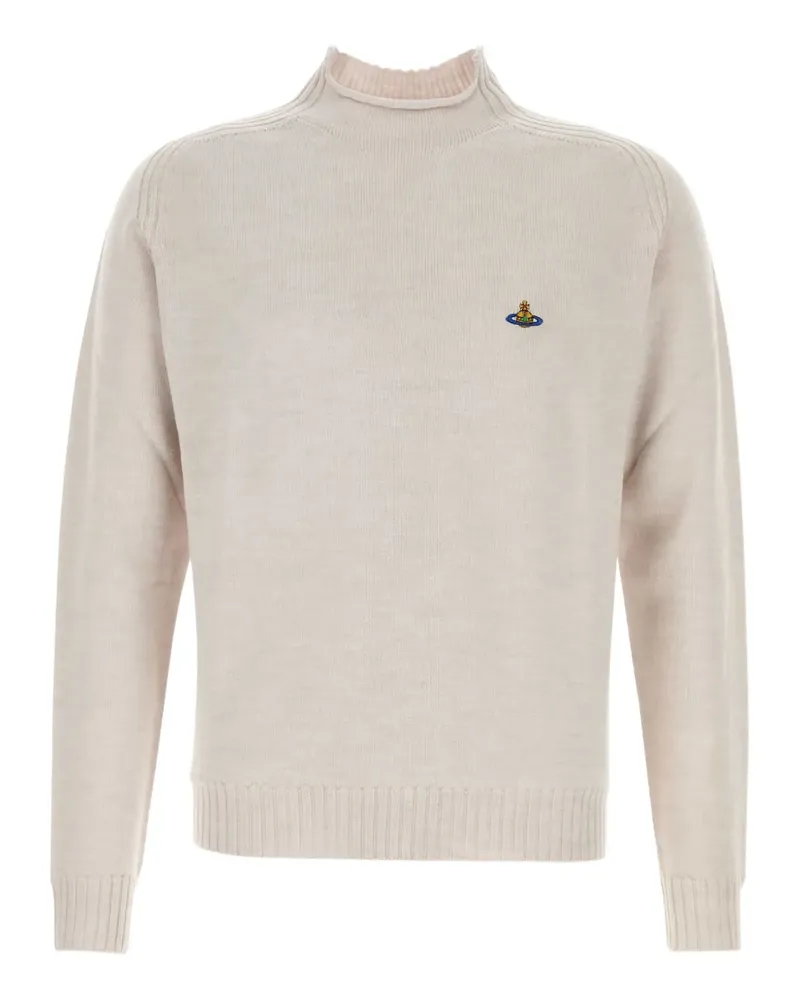 Vivienne Westwood Pullover mit Orb-Stickerei - Nude Nude