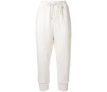 Cropped-Jogginghose - Nude