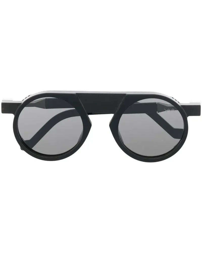 VAVA EYEWEAR Sonnenbrille mit rundem Gestell - Schwarz Schwarz