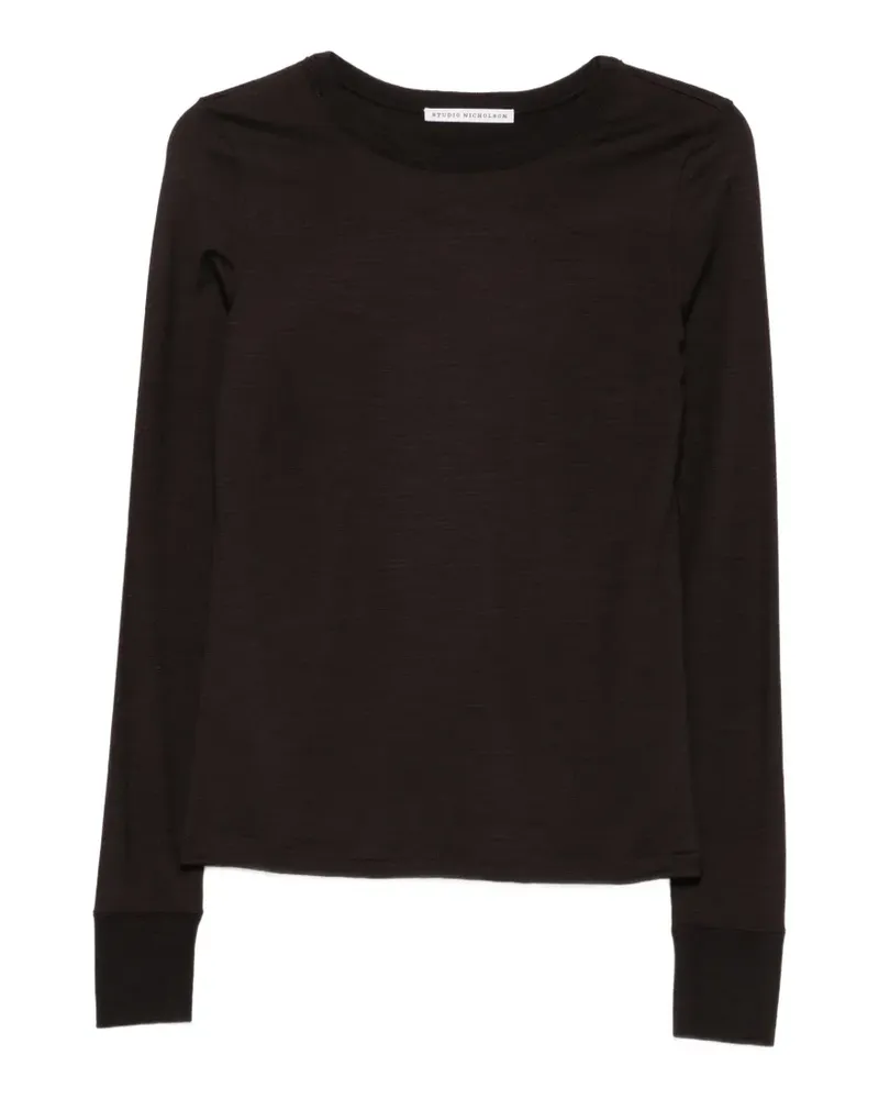 Studio Nicholson Malin Pullover - Violett Violett