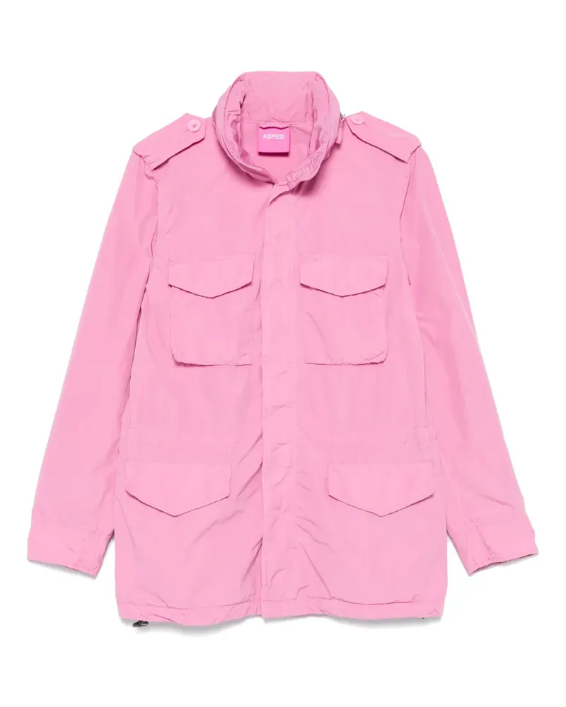 ASPESI Wasserabweisende Jacke - Rosa Rosa